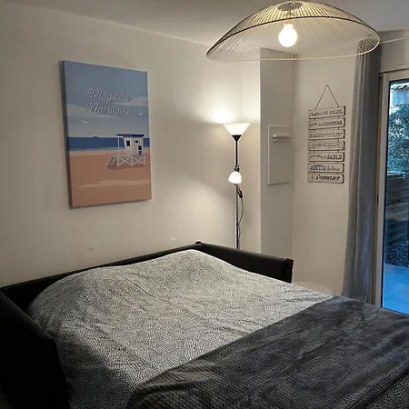 Apartment 4 Etoiles Avec Jardin Cloture Et Piscine Dans La - *